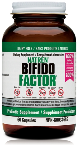 Picture of Natren Natren Bifido Factor Dairy-Free, 60 Capsules