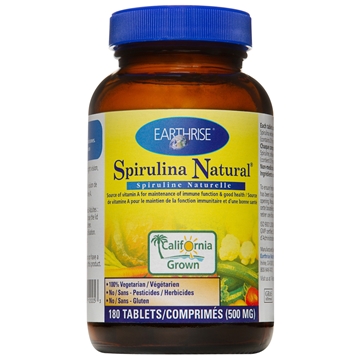 Picture of  Spirulina 500mg, 180 Tablets