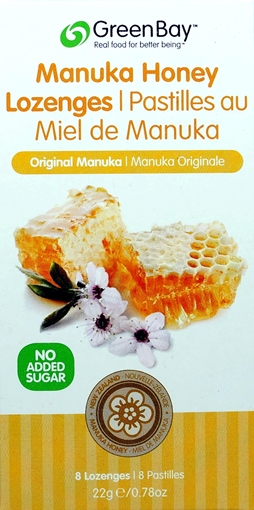 Picture of Green Bay Manuka Honey Green Bay Pure Manuka Honey Lozenges, 22g