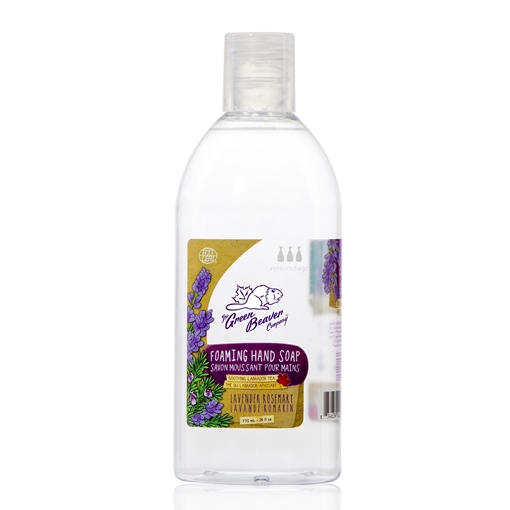 Picture of Green Beaver Co. Green Beaver Foaming Hand Wash, Lavender Rosemary Refill 770ml