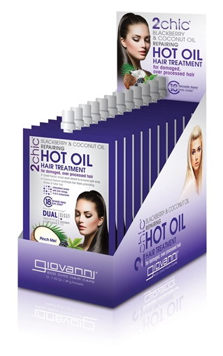 Picture of Giovanni Cosmetics Giovanni Repairing Hot Oil Hair Treatment, 49g