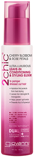 Picture of Giovanni Cosmetics Giovanni 2chic® Ultra-Luxurious Leave-In Conditioner, Cherry Blossom & Rose Petals 118ml