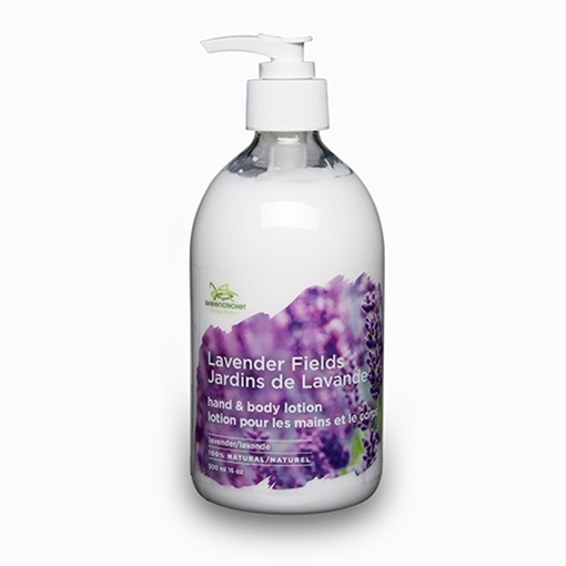 Picture of Green Cricket Green Cricket 100% Natural Hand & Body Lotion, Lavender 500ml