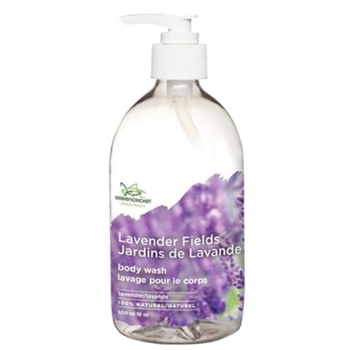 Picture of Green Cricket Green Cricket 100% Natural Body Wash, Lavender 500ml