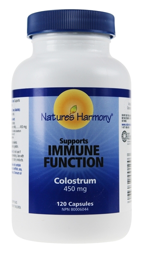 Picture of Nature's Harmony Natures Harmony Colostrum 450 mg, 120 capsules