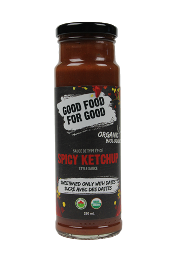 Picture of Good Food For Good Inc. Good Food For Good Organic Ketchup, Spicy 250ml