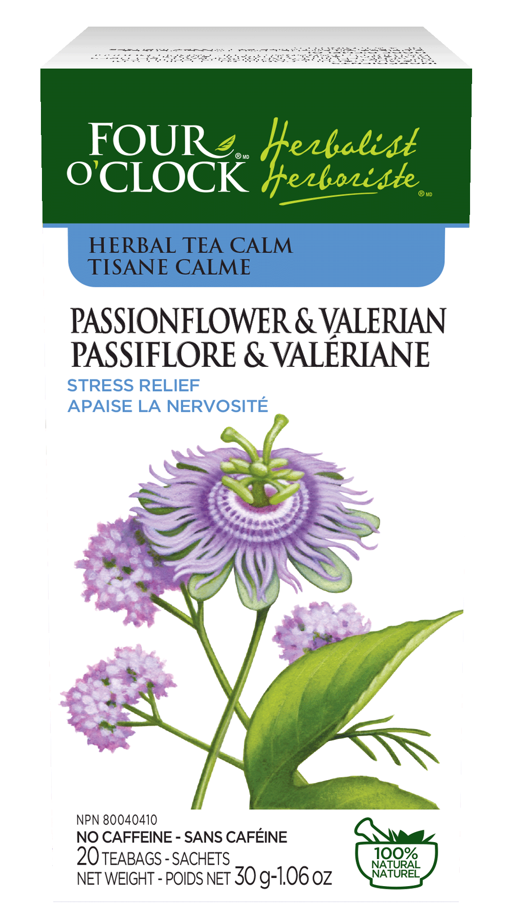 four o'clock passionflower & valerian herbal tea | buywell