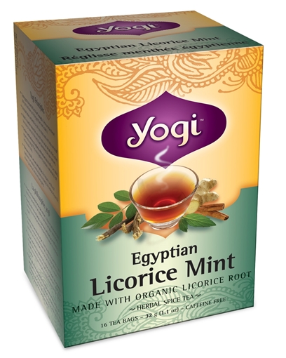 Picture of Yogi Organic Teas Yogi Egyptian Licorice Mint Tea, 16 Bags