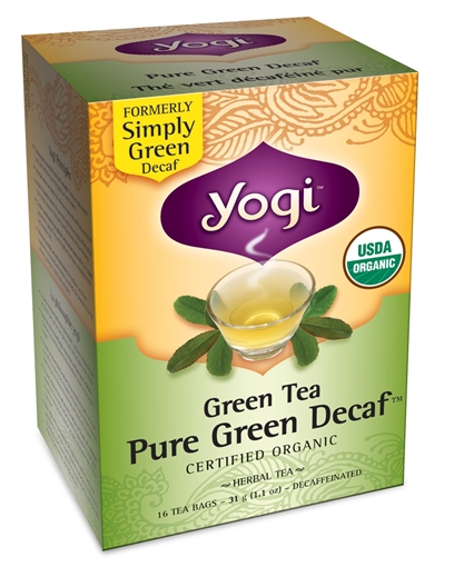 Picture of Yogi Organic Teas Yogi Green Tea Pure Green Decaf, 16 Bags