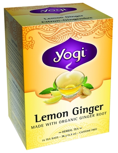 Picture of Yogi Organic Teas Yogi Lemon Ginger, 16 Bags