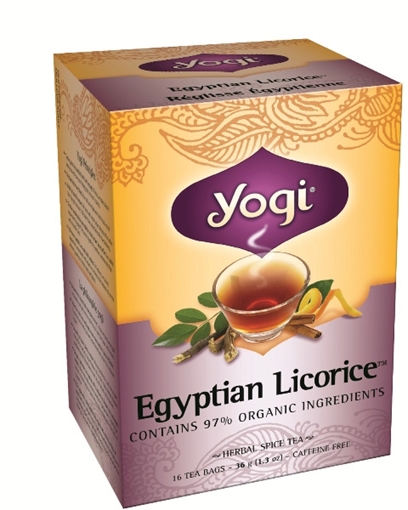 Picture of Yogi Organic Teas Yogi Egyptian Licorice, 16 Bags