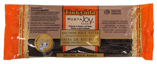 Picture of Tinkyada Rice Pastas Tinkyada Spinach Brown Rice Spaghetti, 340g