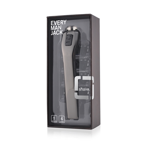 Picture of Every Man Jack Every Man Jack Manual Razor, Black (Incl. 4 Cartridges)