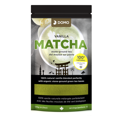 Picture of Domo Tea Domo Tea Matcha Stone-Ground Tea, Vanilla 120g