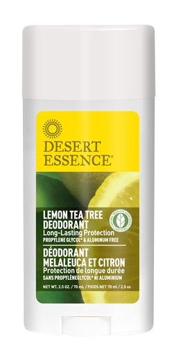 Picture of Desert Essence Desert Essence Deodorant, Lemon Tea Tree 70ml