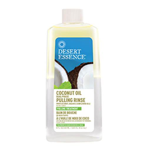 Picture of Desert Essence Desert Essence Coconut Oil Dual Phase Pulling Rinse, 240ml