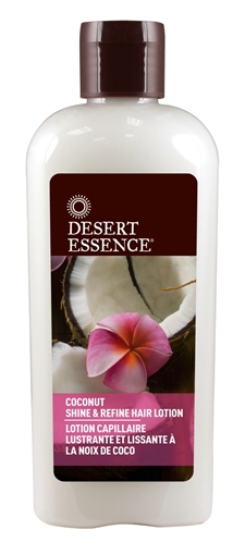 Picture of Desert Essence Desert Essence Shine & Refine Hair Lotion, Coconut 190ml
