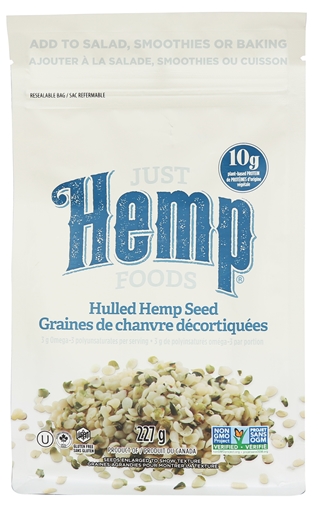 Picture of Just Hemp Foods Just Hemp Foods Hulled Hemp Seeds, 227g