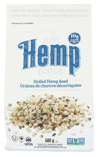 Picture of Just Hemp Foods Just Hemp Foods Hulled Hemp Seeds, 680g