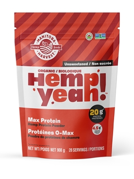 Picture of  Hemp Yeah! Organic Max Protein, Unsweetened 908g