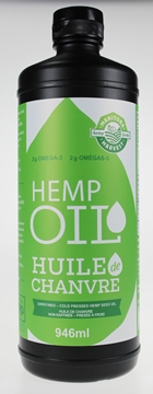 Picture of  Hemp Seed Oil Cold Pressed, 946ml