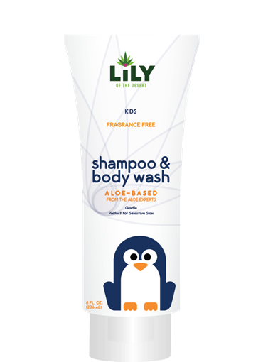 Picture of Lily Of The Desert Lily Of The Desert Shampoo & Body Wash For Kids, Fragrance Free, 236ml