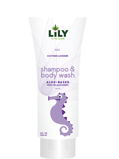 Picture of Lily Of The Desert Lily Of The Desert Shampoo & Body Wash for Kids, Lavender, 236ml
