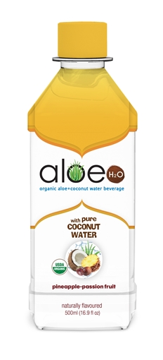 Picture of Lily Of The Desert Lily of the Desert Aloe H2O with Coconut, Passion Fruit, 500ml