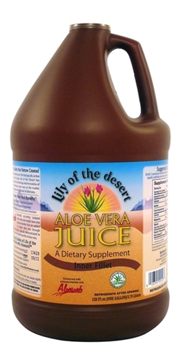Picture of Lily Of The Desert Aloe Vera Juice Inner Fillet, 3.8L