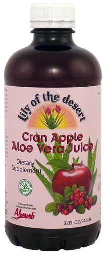 Picture of Lily Of The Desert Lily Of The Desert Cran-Apple Aloe Vera Juice, 946ml