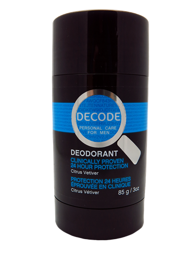 Picture of Decode Decode Deodorant Stick, Citrus Vetiver 85g