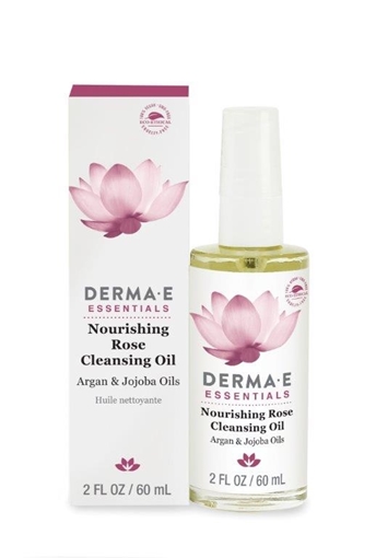 Picture of DERMA E Derma E Nourishing Rose Cleansing Oil, 60ml