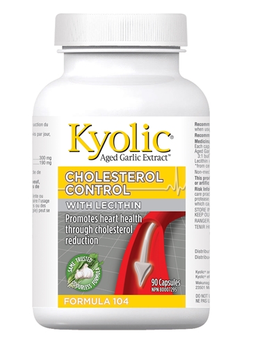 Picture of Kyolic® Kyolic Formula 104 Cholesterol Control With Lecithin, 90 capsules