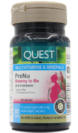 Picture of Quest Quest PreNu Mommy To Be 2nd Trimester, 30 Tablets