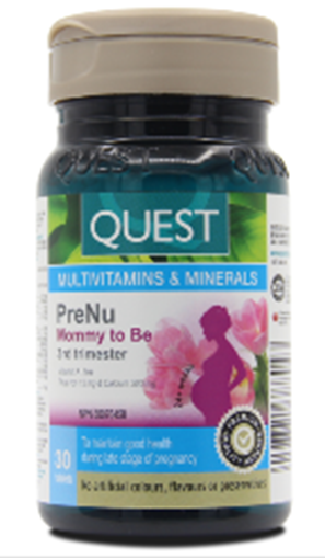 Picture of Quest Quest PreNu Mommy To Be 3rd Trimester, 30 Tablets