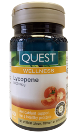 Picture of Quest Quest Lycopene 5000mcg, 60 Soft Gel Capsules