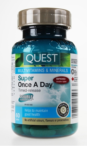 Picture of Quest Super Once A Day Multi - Timed Release, 60 Tablets