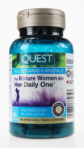 Picture of Quest Quest For Mature Women 50+ Her Daily One, 90 Capsules