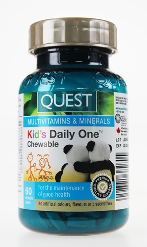 Picture of Quest Quest Kid's Daily One Chewable Multivitamins, 60 Chews