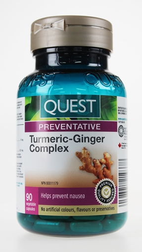 Picture of Quest Quest Turmeric-Ginger Complex, 90 Vegetable Capsules