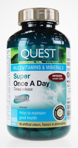 Picture of Quest Quest Super Once A Day Multi - Timed Release, 180 Tablets