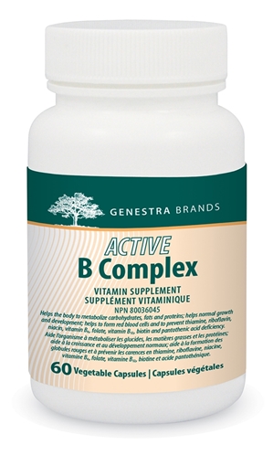 Picture of Genestra Brands Active B Complex, 60 Vegetable Capsules