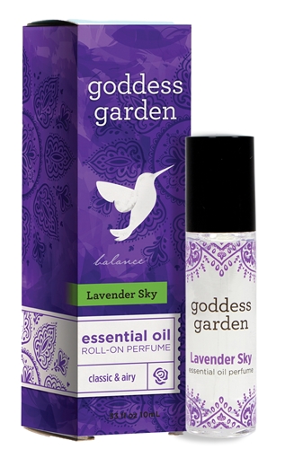 Picture of Goddess Garden Goddess Garden Essential Oil Roll-On Perfume, Lavender Sky 10ml