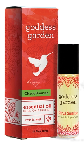 Picture of Goddess Garden Goddess Garden Essential Oil Roll-On Perfume, Citrus Sunrise 10ml