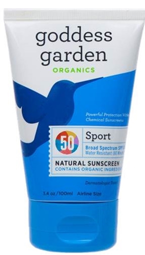 Picture of Goddess Garden Goddess Garden Sport Natural Sunscreen Sport Lotion SPF 50, 100ml