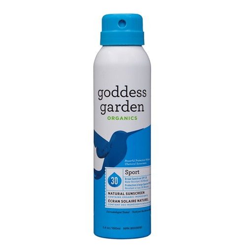 Picture of Goddess Garden Goddess Garden Sport Natural Sunscreen Continuous Spray SPF 30, 177ml