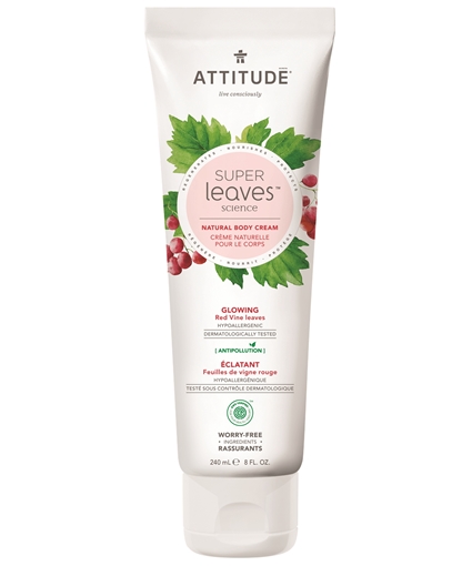 Picture of Attitude ATTITUDE Super Leaves Glowing Body Cream, 240ml