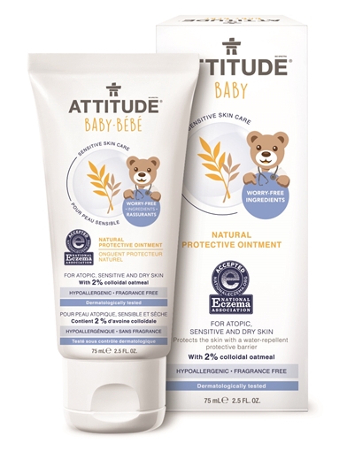 Picture of Attitude ATTITUDE Baby Natural Protective Ointment, 75ml