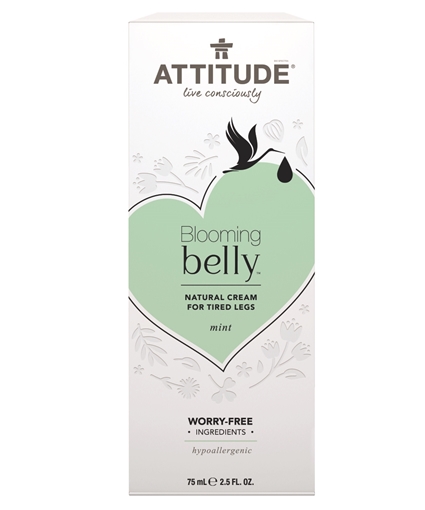 Picture of Attitude ATTITUDE Blooming Belly Natural Cream for Tired Legs, 75g