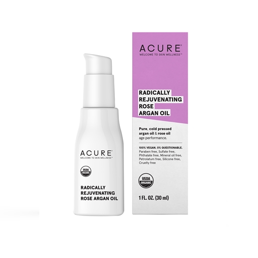 Picture of Acure Acure Radically Rejuvenating Rose Argan Oil, 30ml